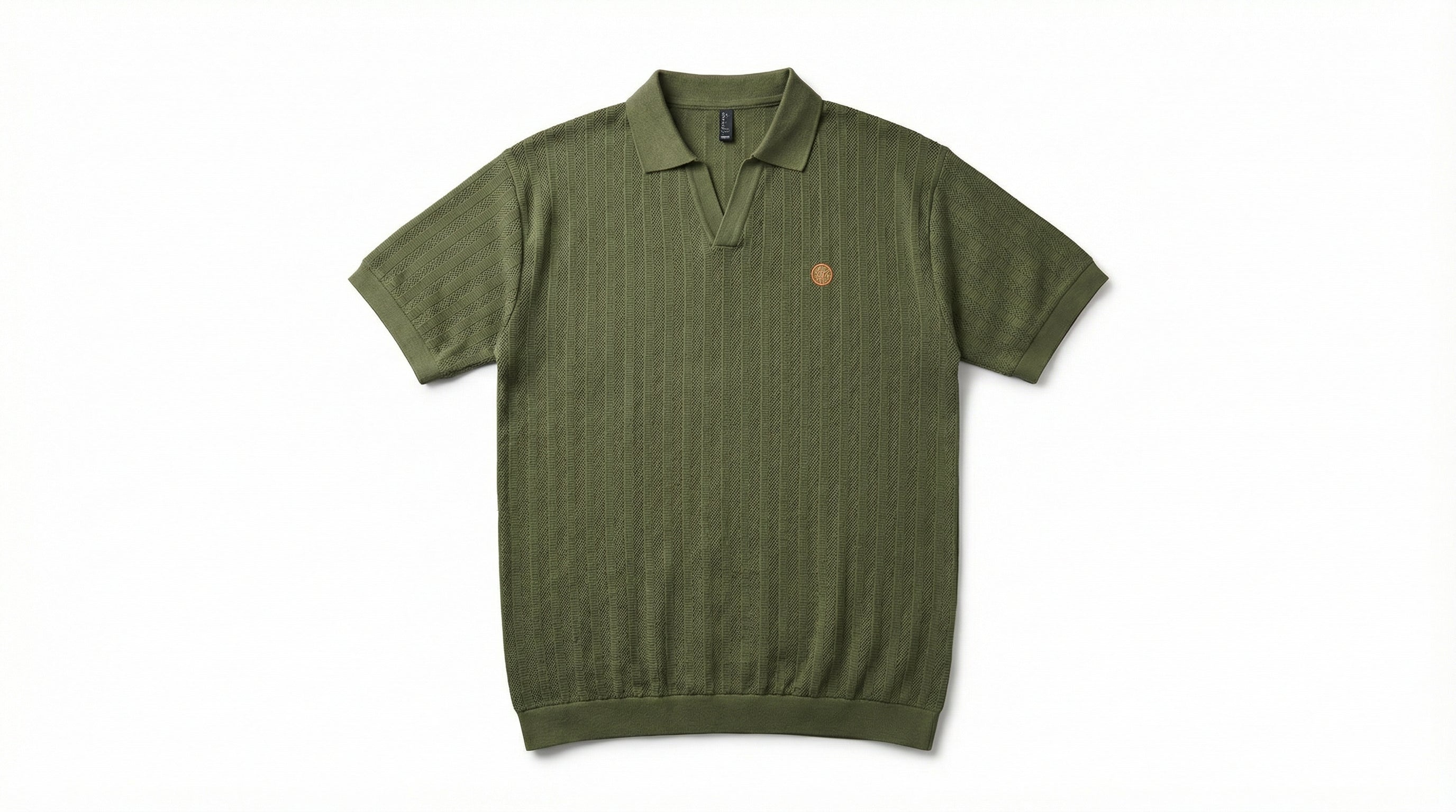 AUREN Textured Knit Polo OLD MONEY