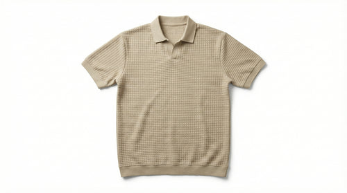 AUREN Textured Knit Polo OLD MONEY